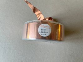Mundorf cfc14 4,7mH Kupferfolien-Luftspule Frequenzweiche