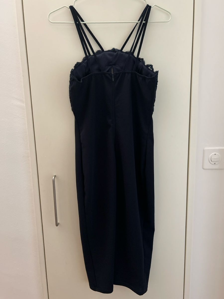 Vestiti: Cocktailkleid mit Spitze dunkelblau – Usato da Winterthur venduto da Guizza93 2