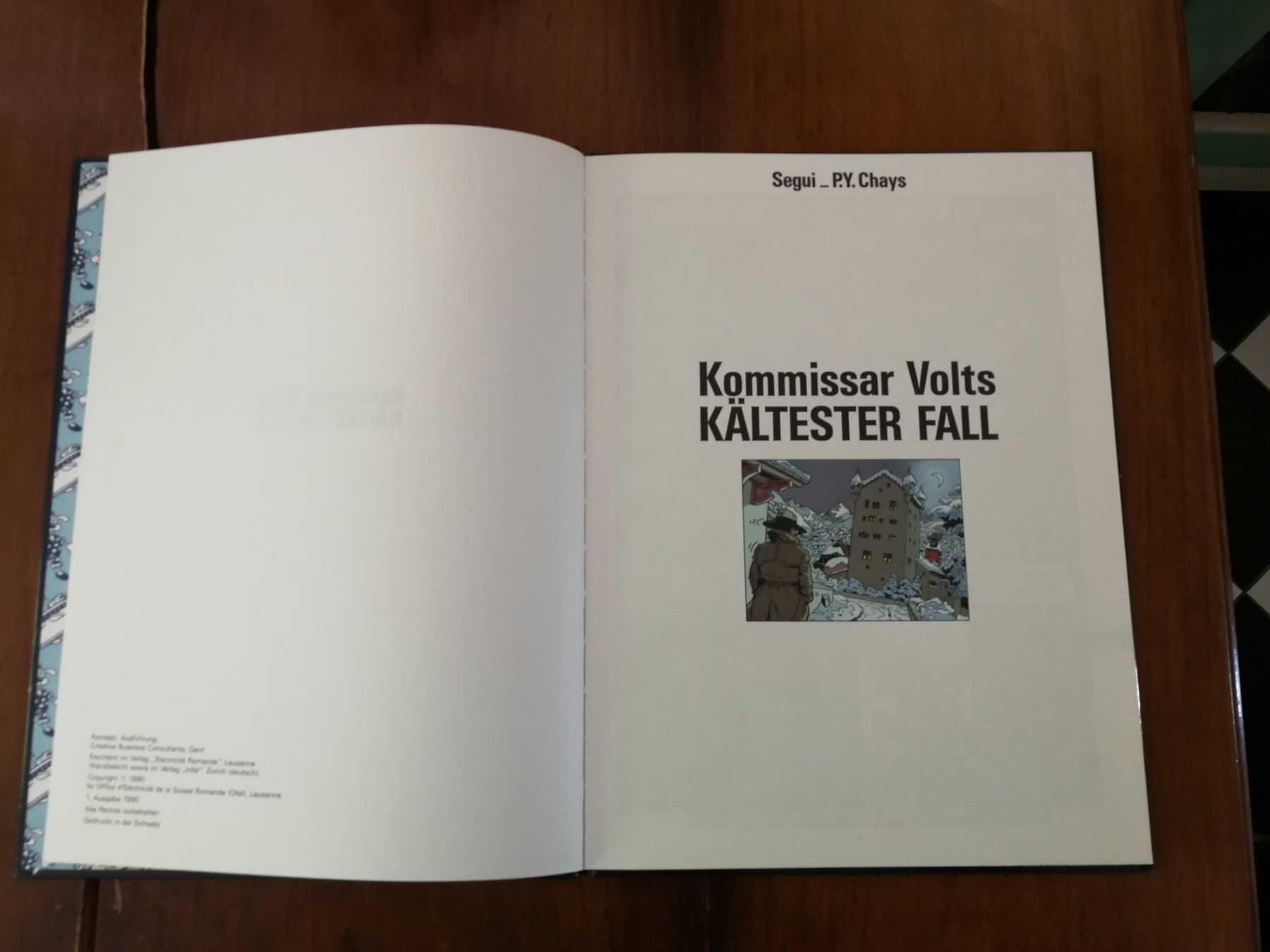 Fumetti: Kommissar Volts kältester Fall - Comic Roman – Usato da himmelried venduto da bribuli 1