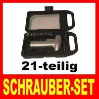 AKKUSCHRAUBER Schrauberset mit LED-Lampe