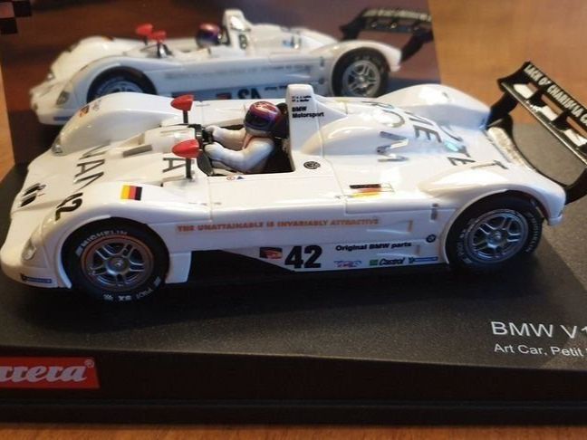 Carrera Piste: Carrera Evolution BMW V12 LMR Art Car – Nuovo e nell'imballaggio originale da Ennetbürgen venduto da Perlen01 1