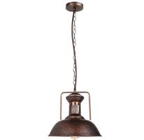 Lampe suspendues  en métal noir vintage, industriel, loft
