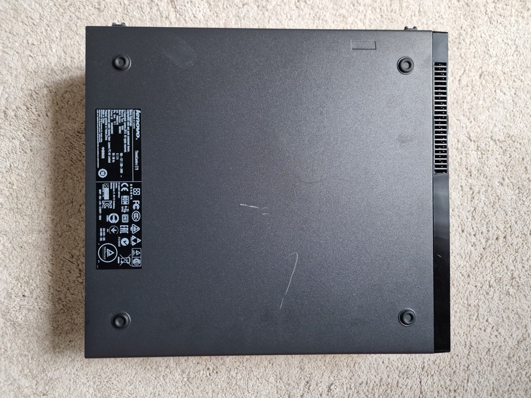 Lenovo PC: Lenovo thinkcentre E73, 500G HDD – Usato da Gerlafingen venduto da dulifuli 4