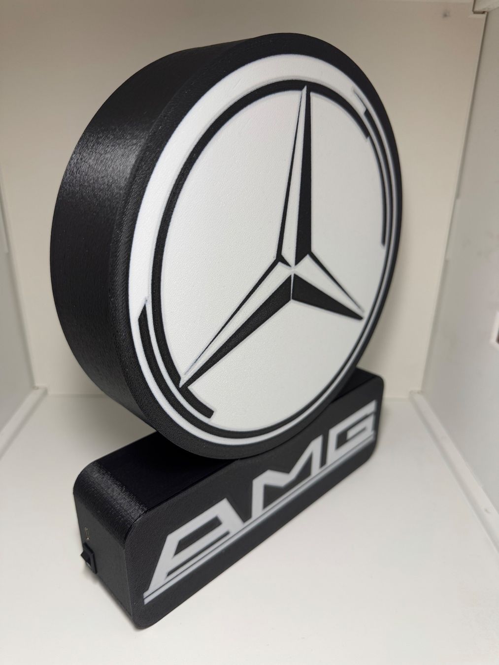 Lampen: Lightbox lampe led Mercedes AMG rechargeable – Neu (gemäss Beschreibung) aus Vicques von PAMB3D 4