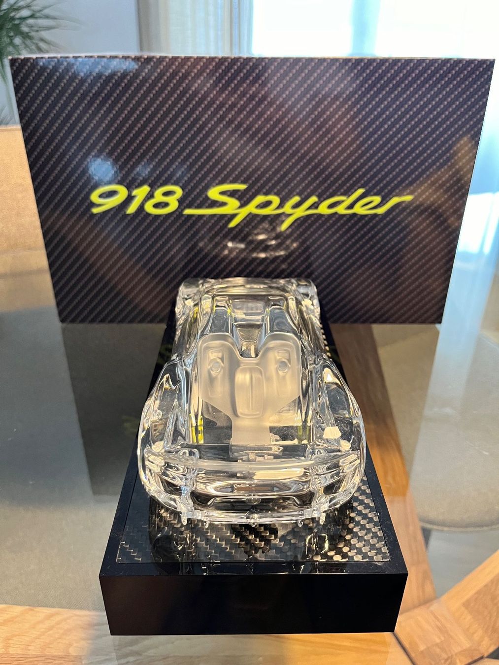 Porsche Modellini d'auto: Porsche 918 Spyder Glasmodell – Usato da Kradolf venduto da Zimi78 5