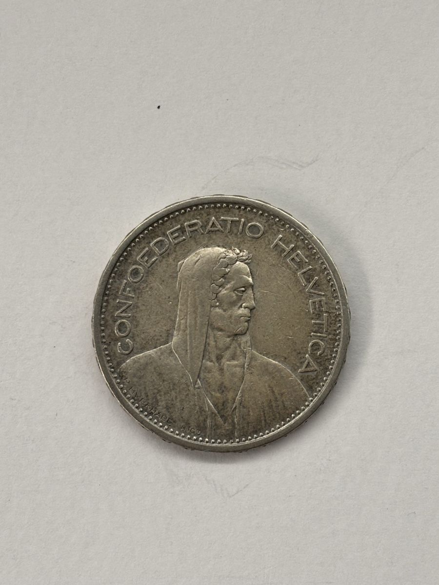 Alle Münzen: 5chf argent 1932 – Gebraucht aus Châtelaine von Cartoon19 1