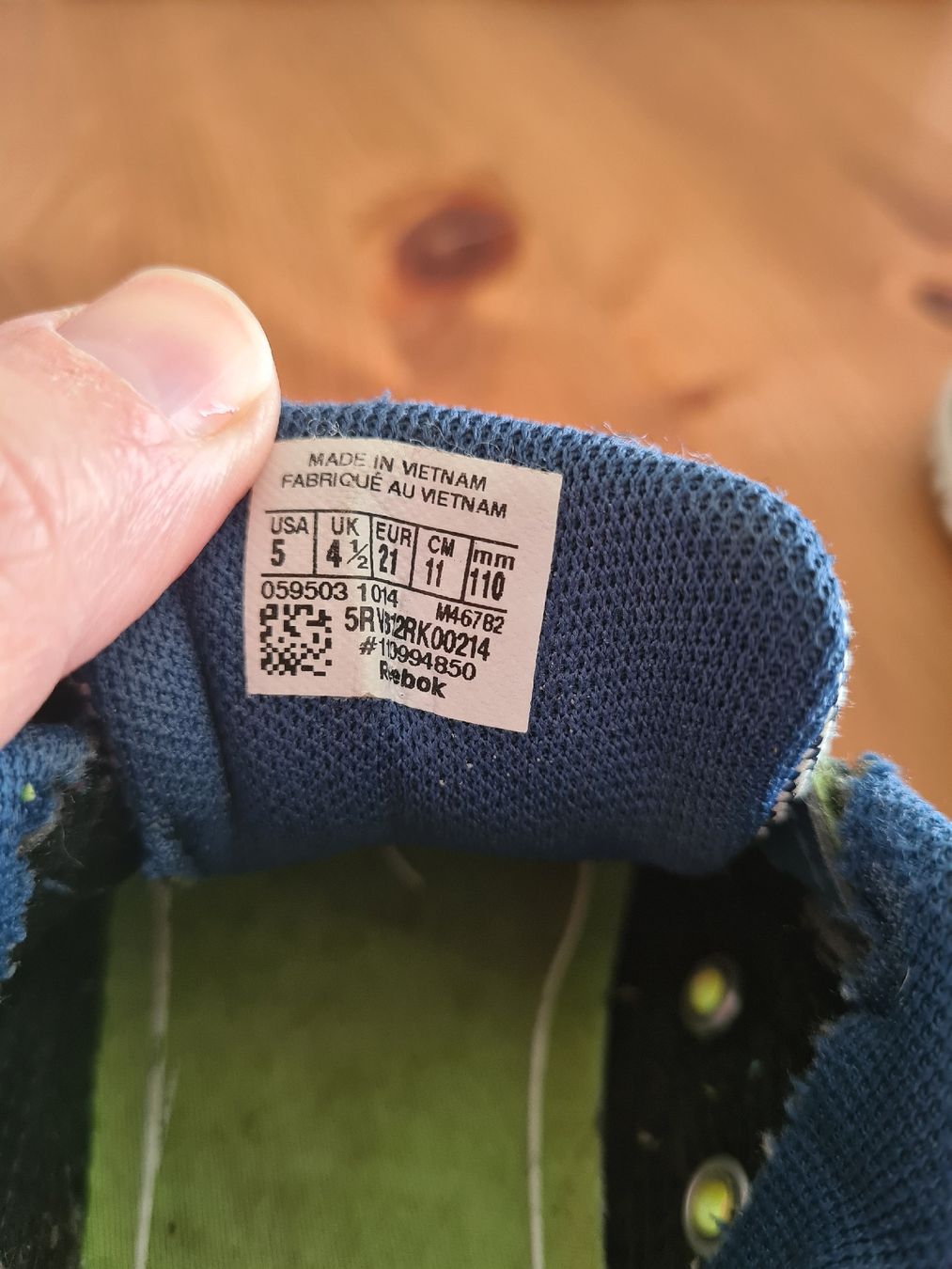 Reebok Scarpe per ragazzi: Reebok Kinder Turnschuhe Grösse 21 – Usato da Horw venduto da Mirii91 2