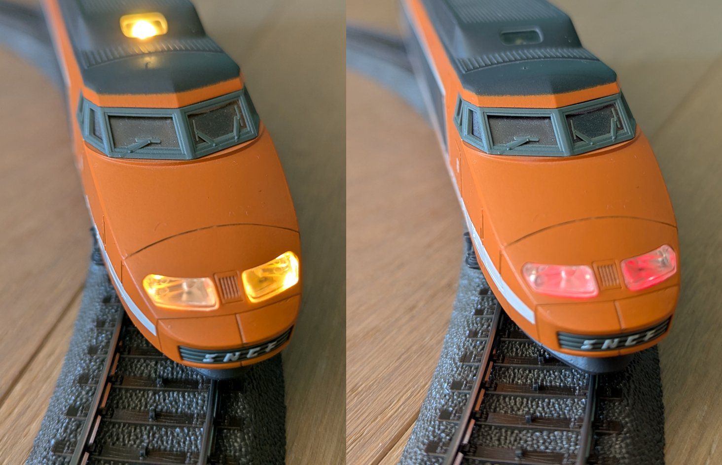 Lima Modellini di ferrovie: Kit éclairage LED pour TGV Lima H0 - Moteur annulaire – Usato da Neuchâtel venduto da tagtag02