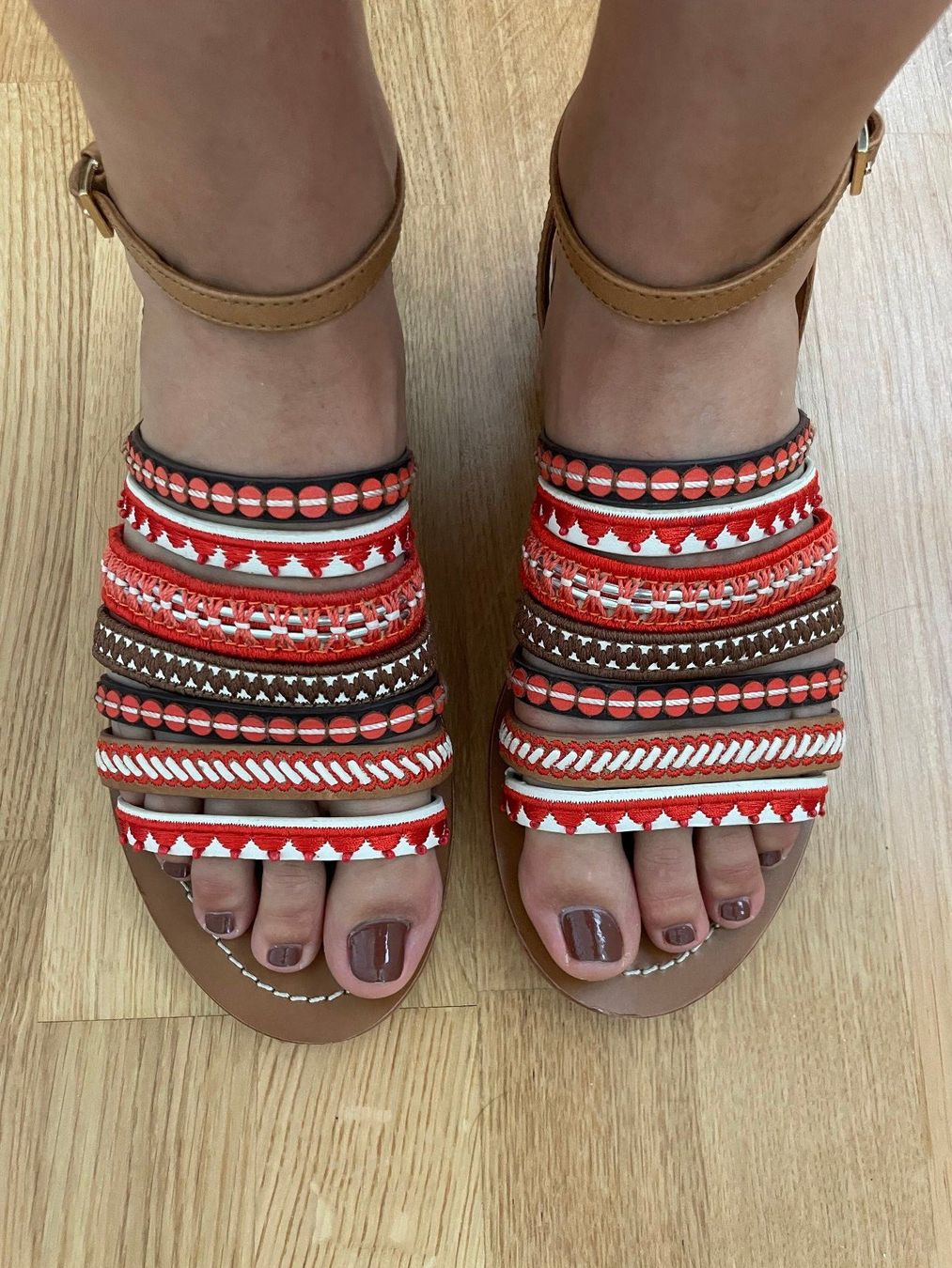 Tory Burch Chaussures femmes: Römersandalen Tory Burch – D'occasion à Oftringen par Noemi04