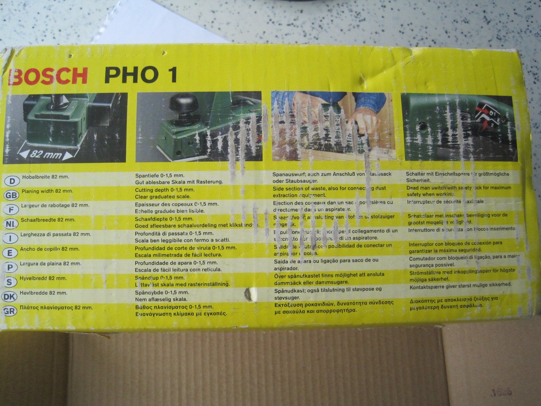 Alle Maschinen: Hobelmaschine Bosch PHO1 – Gebraucht aus Schachen LU von moepsli5 1