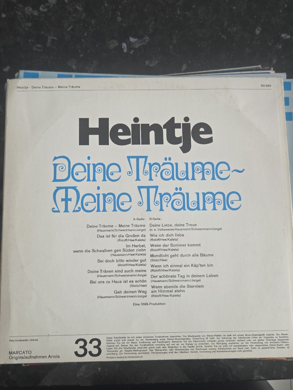 Dischi in vinile: Heintje  – Usato da Müntschemier venduto da Fee_00 1