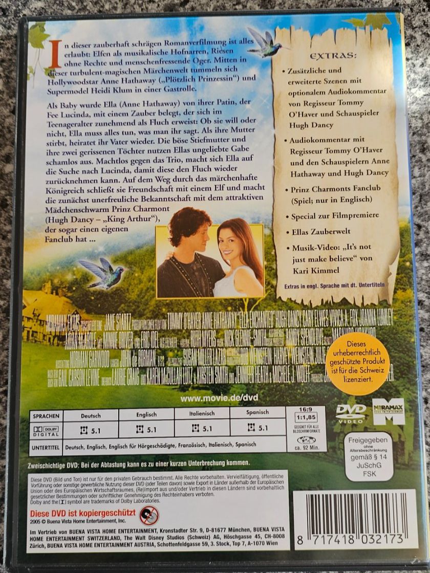 Tutti i DVDs: ELLA - VERFLIXT & ZAUBERHAFT/ DVD – Usato da Geuensee venduto da jes_9xyk 1