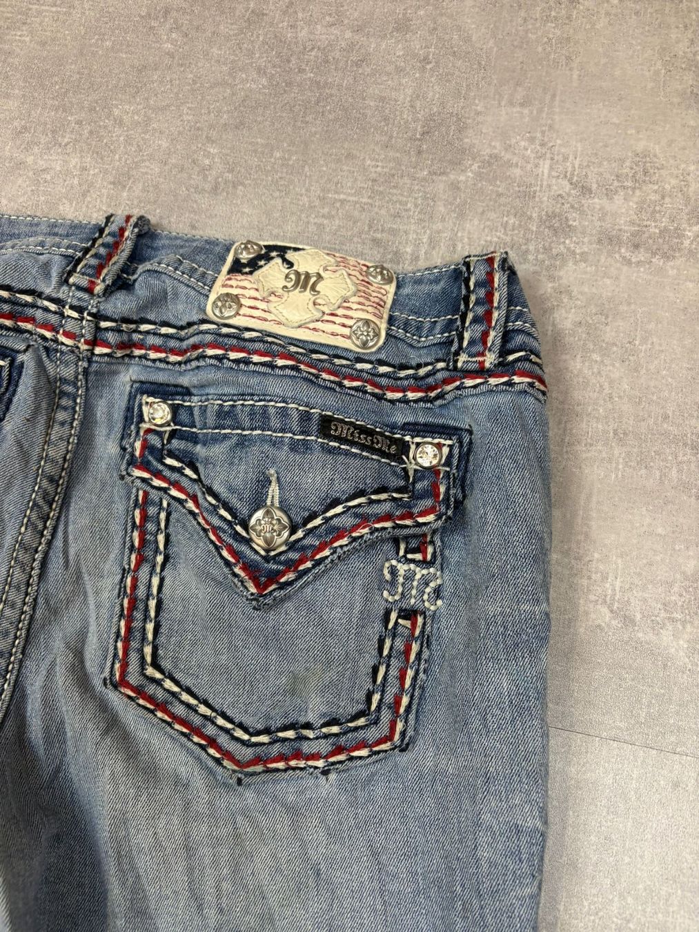 Jeans: Miss Me Bootcut Jeans - Grösse M/31 – Usato da Werdenberg venduto da hase.vintage 5