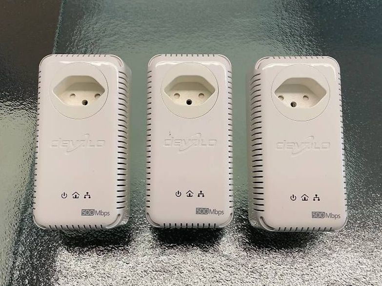 Devolo Unità & Adattatore: devolo dLAN 500 AVplus Powerline Adapter Set (3 Stück) – Usato da Emmenbrücke venduto da mgarlando