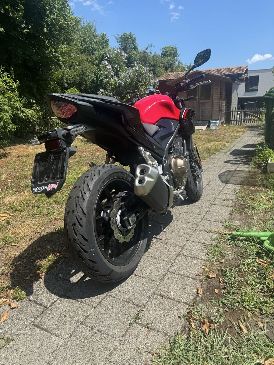 Honda Strasse: Honda CB500F 2023 3000km – Neu (gemäss Beschreibung) aus Erlach von tro_2sbb 2