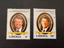 Liberia USA Presidenten 1981  gest .(2112)