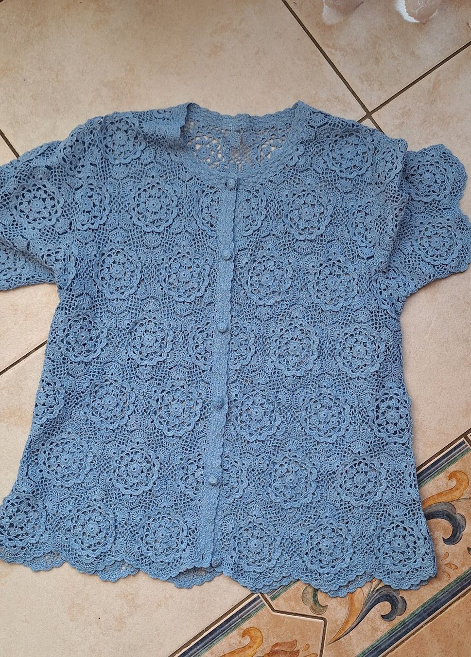 Maglioni & Felpe: Pull - gilet au crochet Vintage 38-40 – Nuovo (secondo la descrizione) da St-Triphon venduto da Jldr0 3