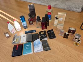 Herren Parfum Konvolut diverse Marken im Set