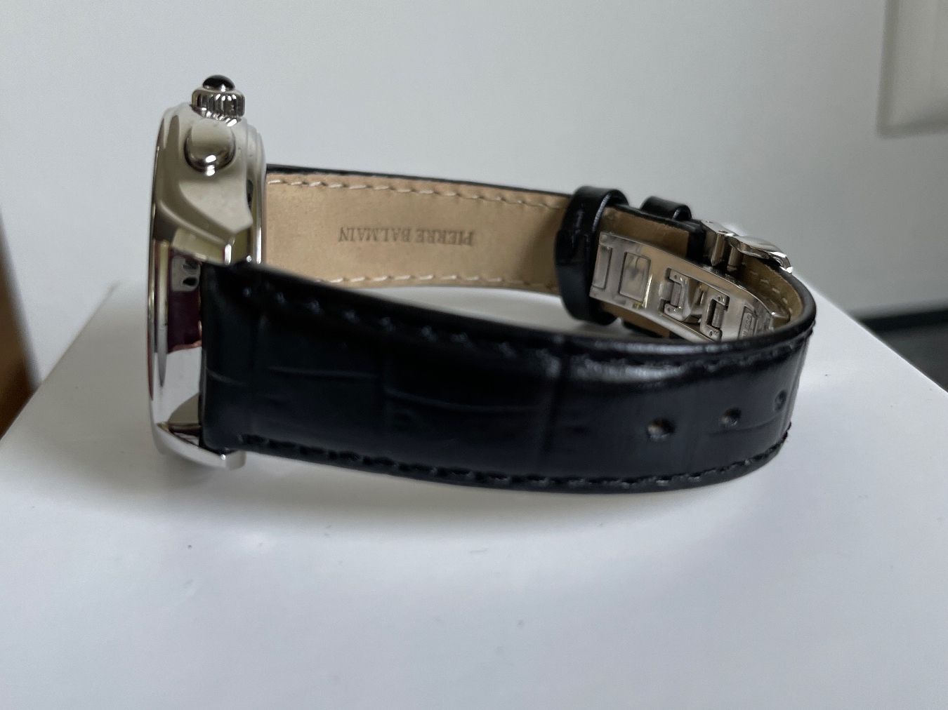 Balmain Orologi: Balmain Uhr mit Lederarmband Fabrikneu – Nuovo e nell'imballaggio originale da Winterthur venduto da seamaster1 1