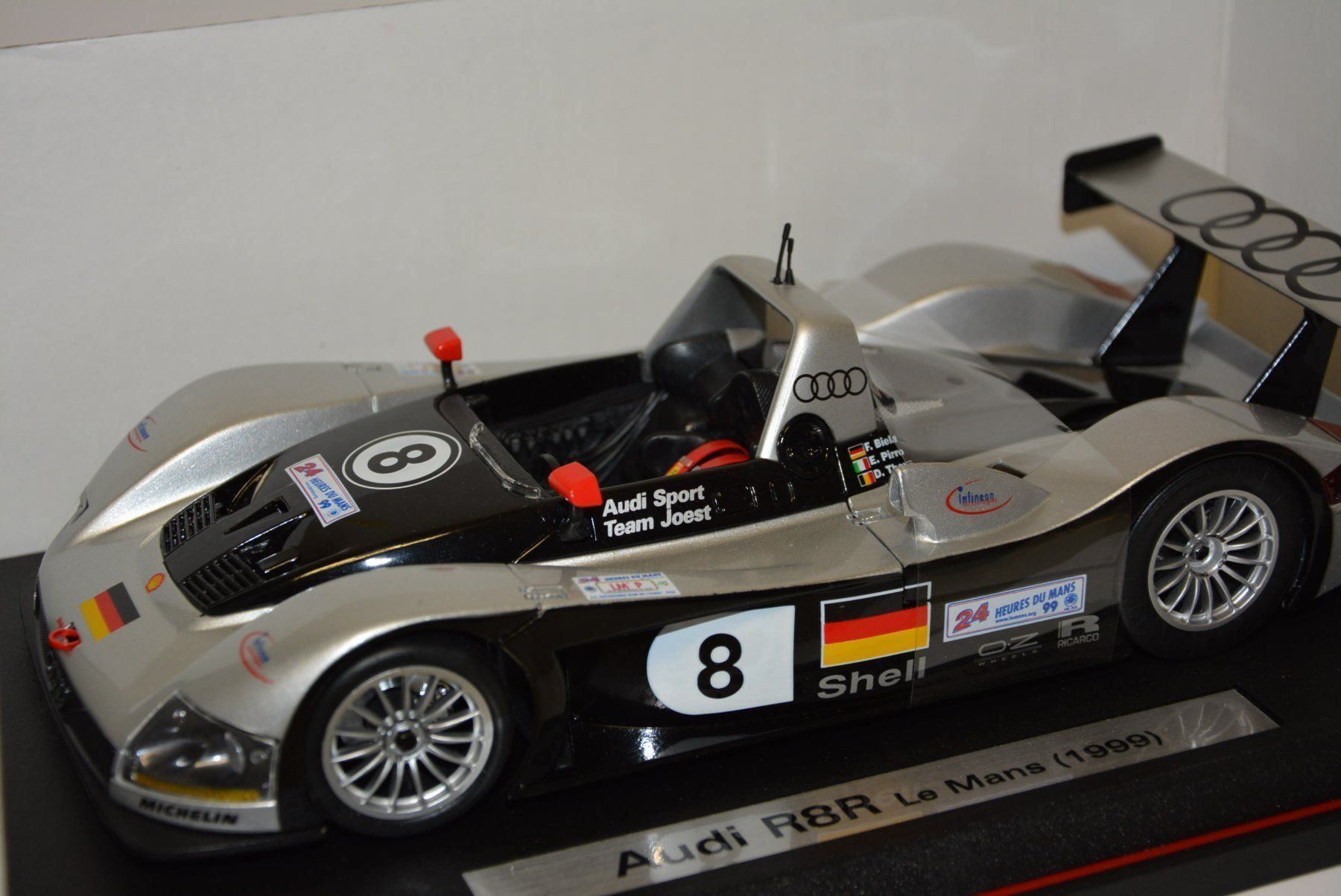 Audi Modellini d'auto: Audi R8R Le Mans 1999  , 1:18 – Nuovo e nell'imballaggio originale da Goldach venduto da Feivel9 2