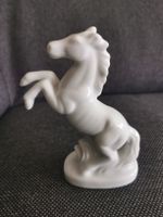 Porzellan Pferd weiss