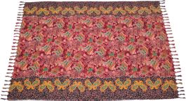 Paisley Sarong Lunghi Pareo, Viskose Tuch als Schal Umhang