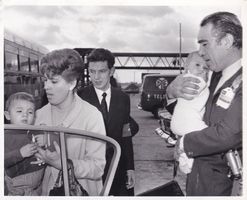 ANTHONY QUINN WITH FAMILY, 1964 Original