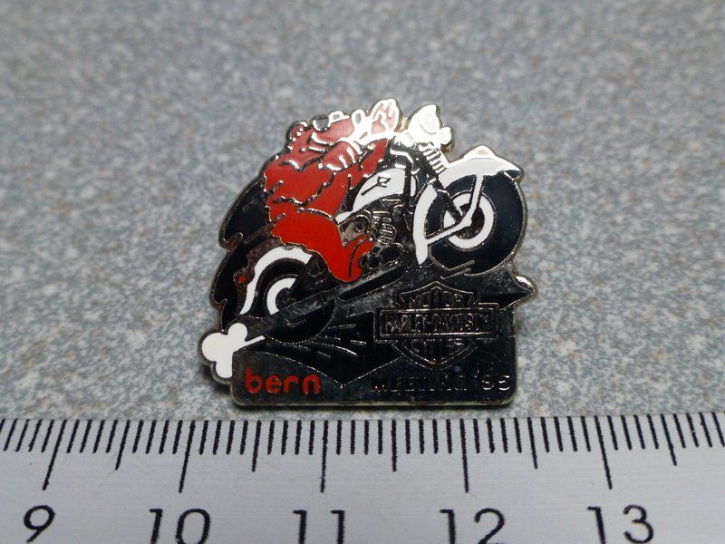 Plaketten & Abzeichen: PIN PINS HARLEY DAVIDSON HOG ABZEICHEN CHAPTER – Gebraucht aus Gränichen von Jumbo77