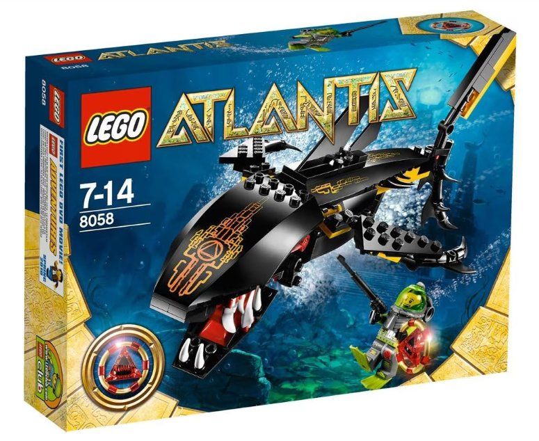 Lego Baukästen: Lego Atlantis Riesenhai, 8058 – Gebraucht aus Boswil von Mier0