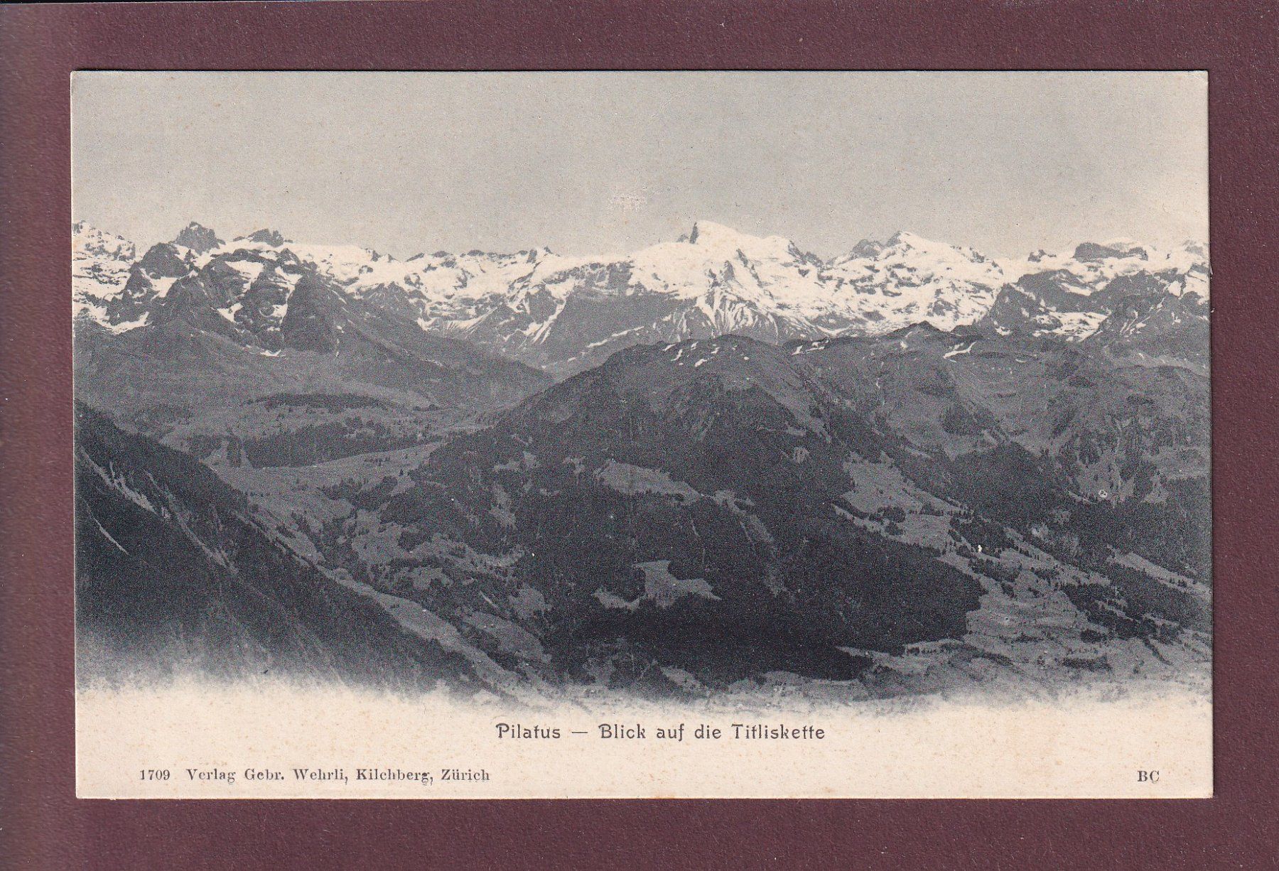 Cartes postales: PILATUS - Titliskette – D'occasion à Pully par nicecards