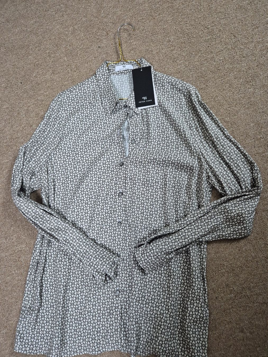 Peter Hahn Camicette: Peter Hahn Bluse, Gr. 44, Viskose, Neu mit Etikett – Nuovo e nell'imballaggio originale da Urdorf venduto da villakagu