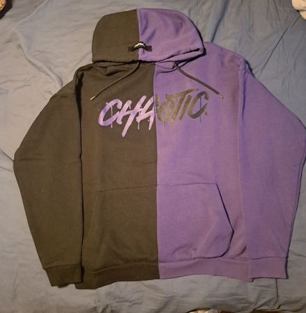 Black Squad Hoodie Gr. M - Zweifarbig
