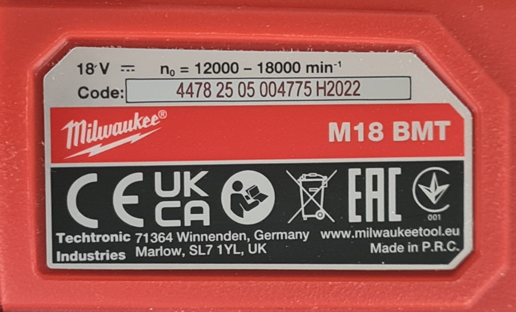 Milwaukee Alle Werkzeuge: Milwaukee Akku-Multitool M18 BMT-0 – Gebraucht aus Lenk im Simmental von Ramto0 3