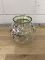 Glasvase Blumenvase Vintage Shabby Chic Deko, top Zustand