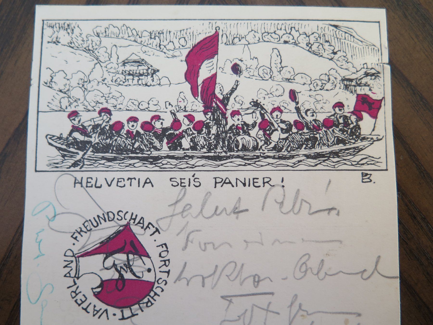 Cartoline postali: STUDENTIKA - HELVETIA BERN – Usato da Wittenbach venduto da lipasal 1