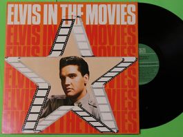 ELVIS PRESLEY - ELVIS IN THE MOVIES (1975) LP VINYL 12"