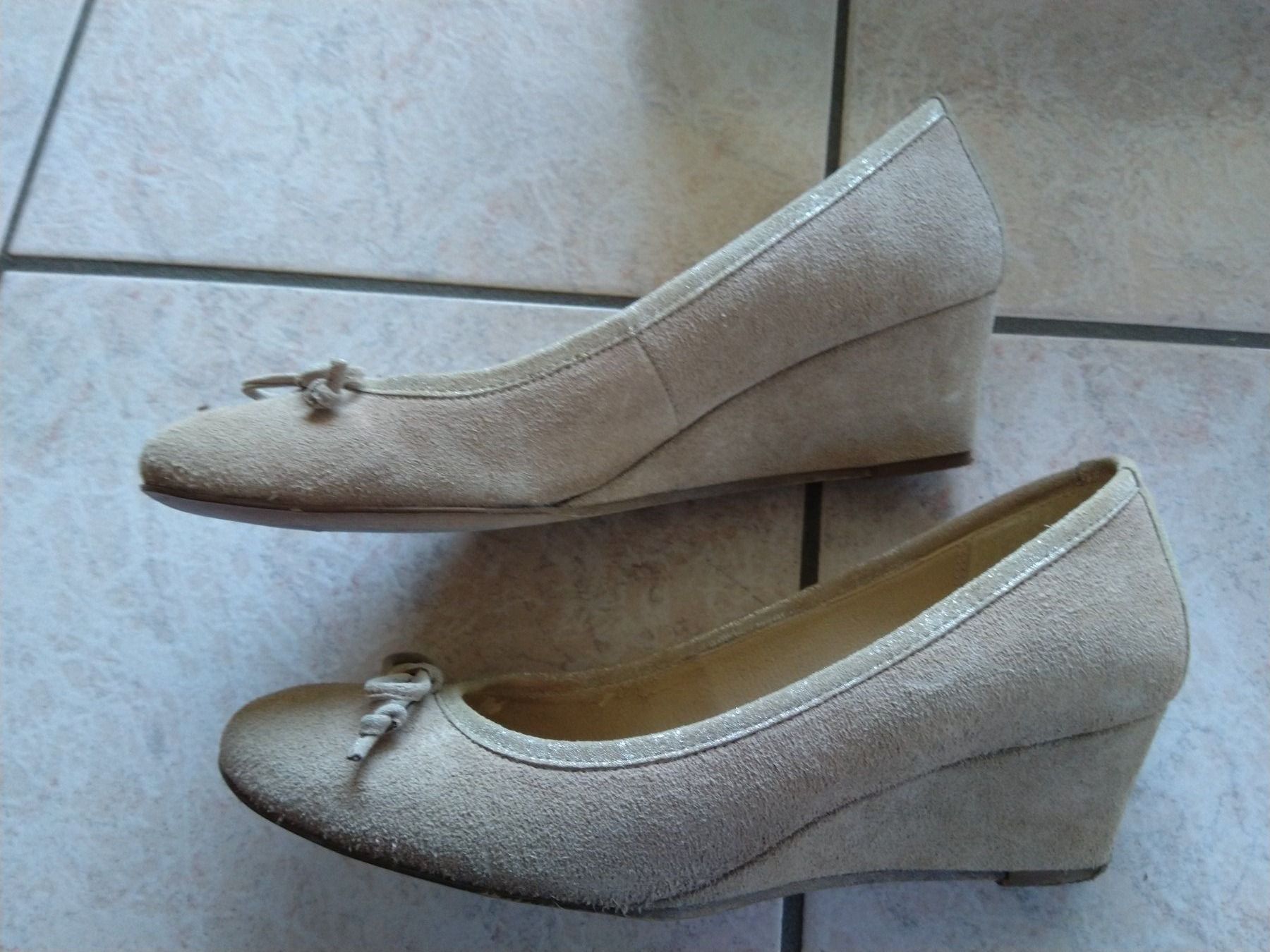 Damenschuhe: neuwertige leder Ballarina BATA Absatz 5cm gr. 39 – Neu (gemäss Beschreibung) aus Porza von tbch 4