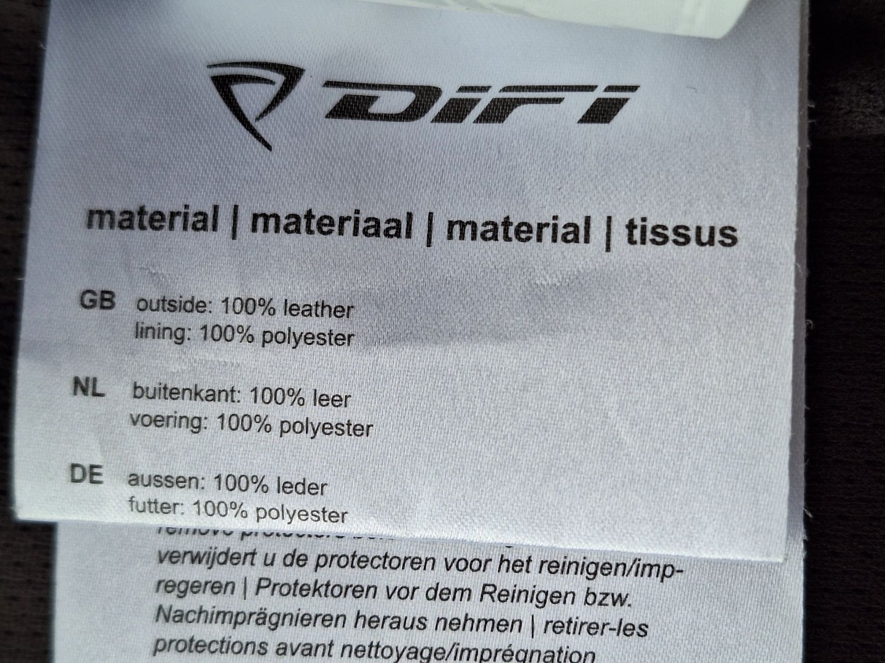 Giacche: DIFI MOTORRADJACKE - TÖFFJACKE - GR 54 – Usato da Huttwil venduto da Kunterbuntli 2