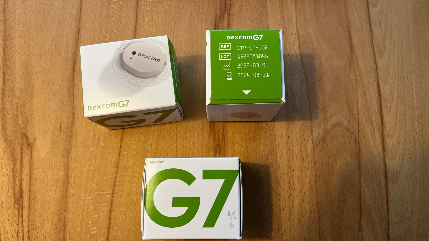 Messen: DEXCOM G7 Glucosesensor (3 Stück) – Neu und originalverpackt aus Ellikon am Rhein von