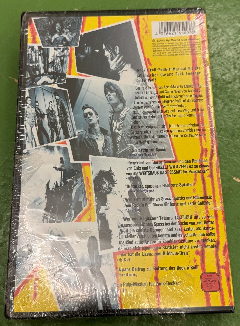 Tutti i VHS: Guitar Wolf: Wild Zero (VHS) – Usato da Basel venduto da Ostschweiz06 2