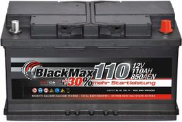 BlackMax Autobatterie 12V 110Ah 850A