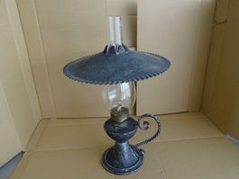 antike lampe  dreiteilig