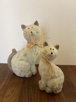 Dekofiguren Katzen 2er Set