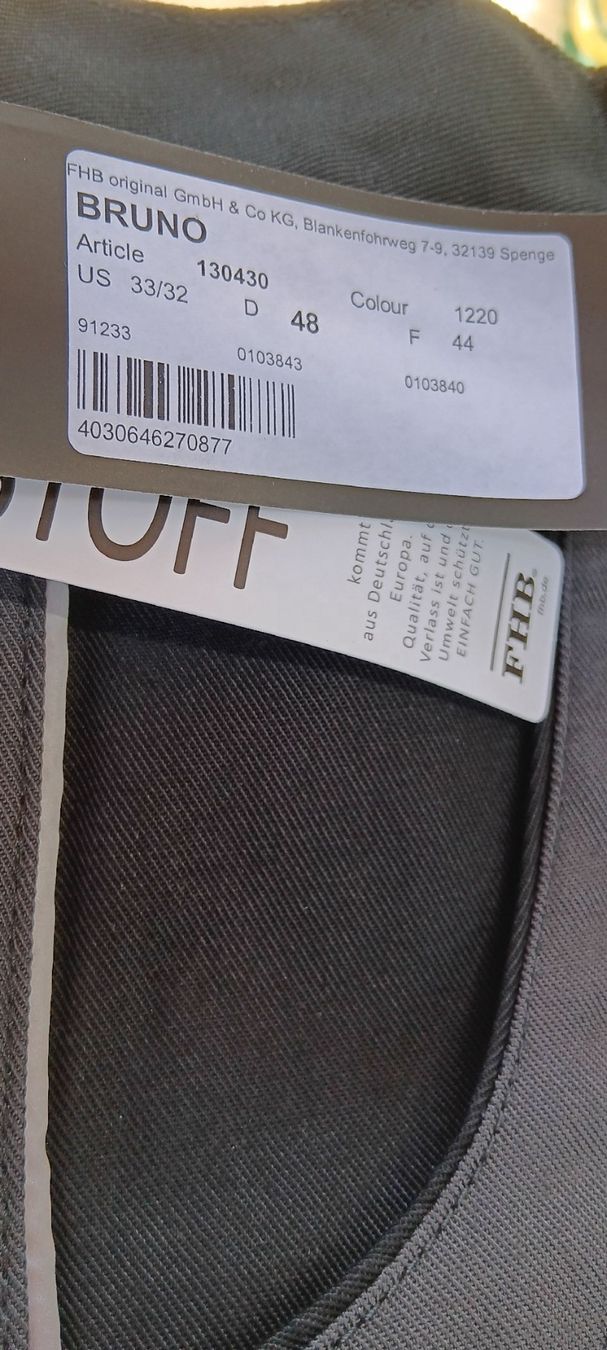 Pantaloni: Arbeitshose Gr 48 – Nuovo (secondo la descrizione) da Seuzach venduto da jennifer05