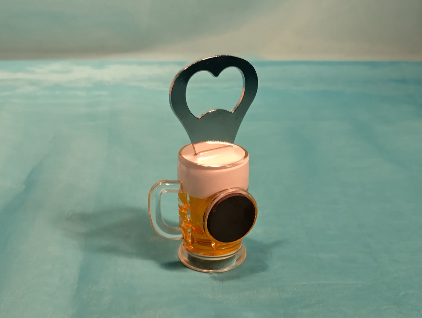 Elettrodomestici da cucina: Gefülltes Bierglas, Flaschenöffner und Magnet – Nuovo (secondo la descrizione) da Bellach venduto da JingleCherry 2