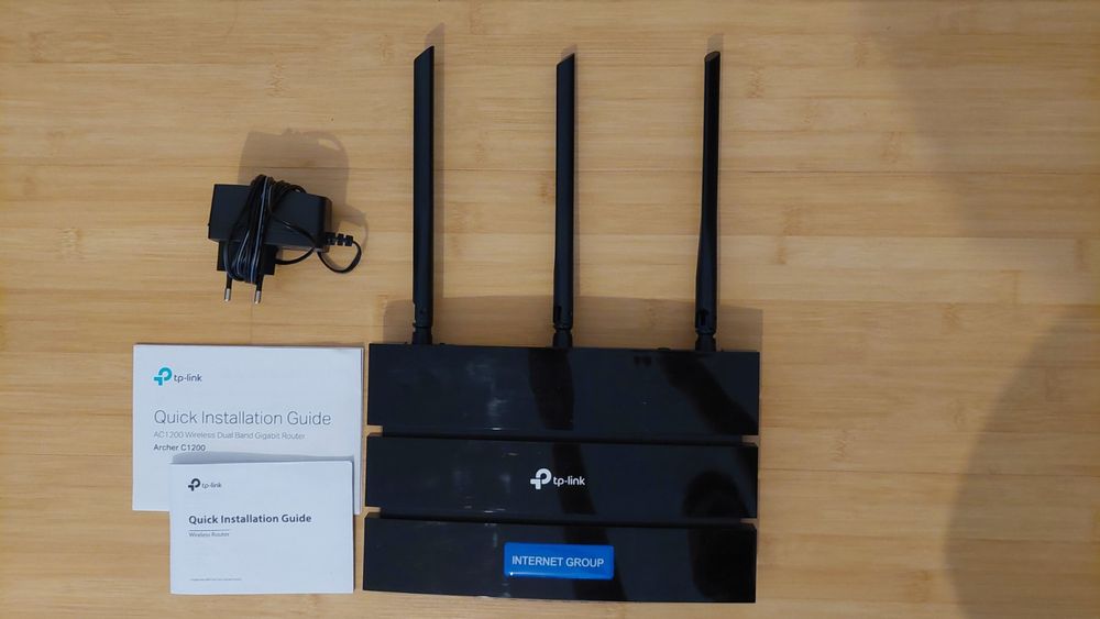 TP-Link Wireless Router Archer AC 1200 Dual Band Gigabit (Gebraucht) in ...