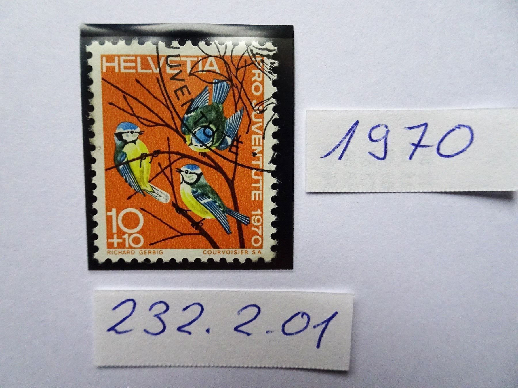 Tutti i francobolli: PJ 1970 – Usato da Aadorf venduto da Chnorli-Furz 1