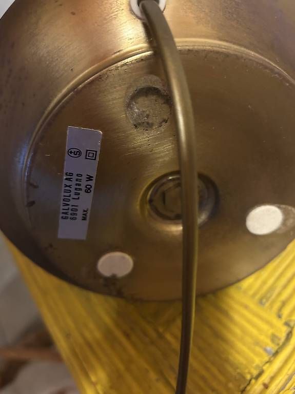 Lampade: Lampada da tavolo in ottone – Usato da novaggio venduto da cam_5stl 4