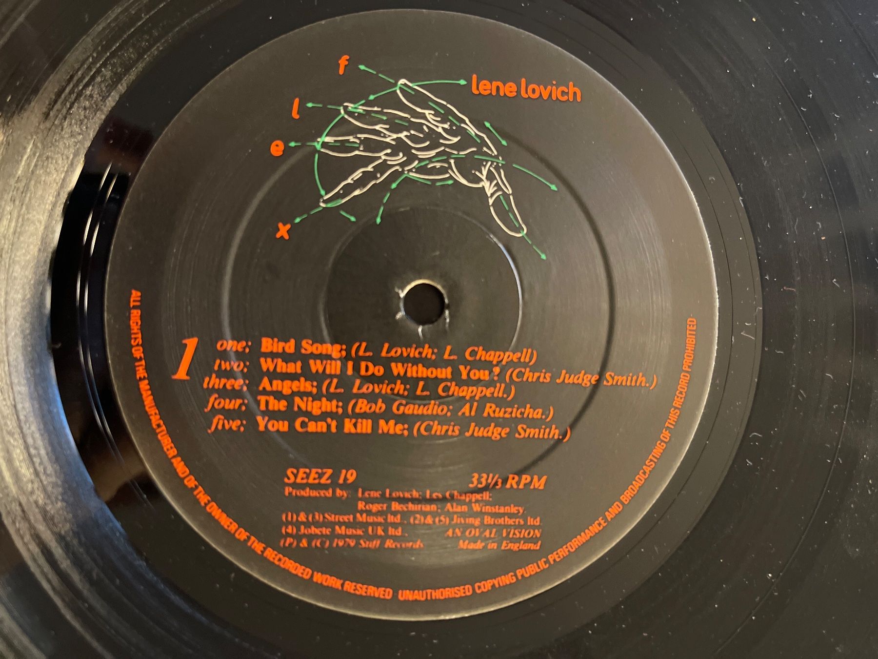 Schallplatten: S1651/Lene Lovich - Stateless – Gebraucht aus Frutigen von Philippe_jsp 2