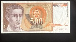 Jugoslawien 500 Dinar 1991